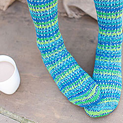 Signature - Peacock Sock